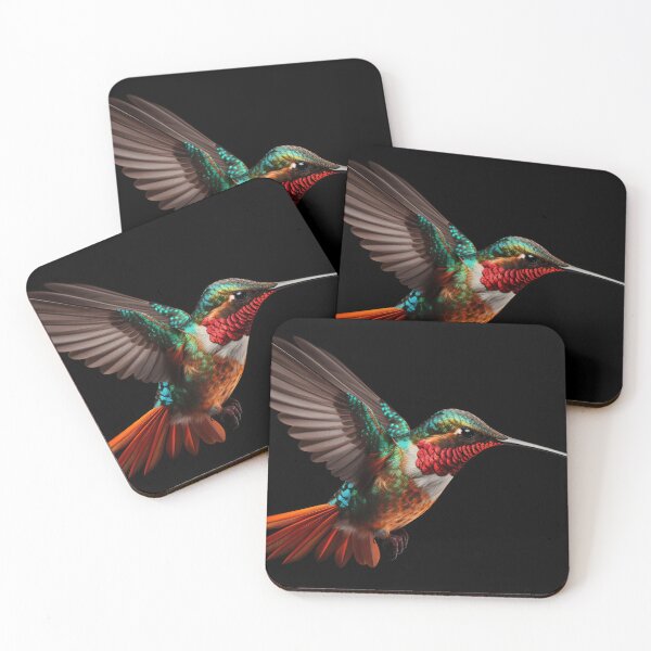 Item preview, Majestic Hummingbird in Dark Elegance designed and sold by anytka.