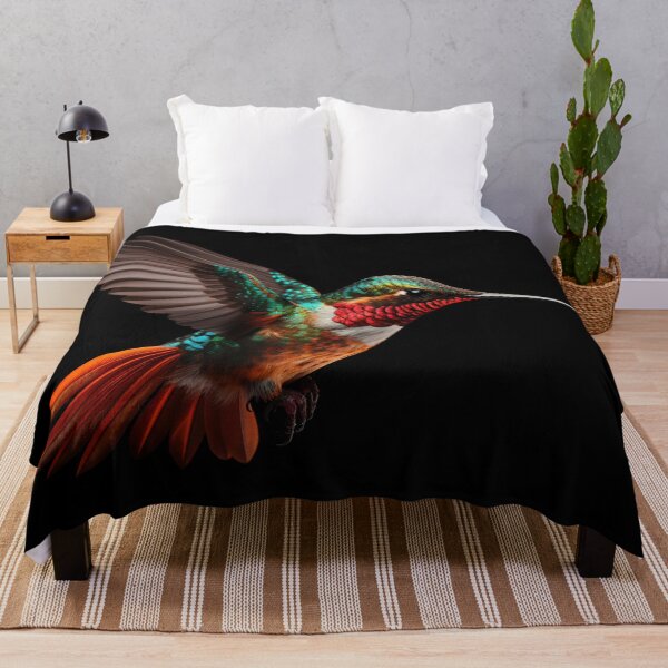 Item preview, Majestic Hummingbird in Dark Elegance designed and sold by anytka.