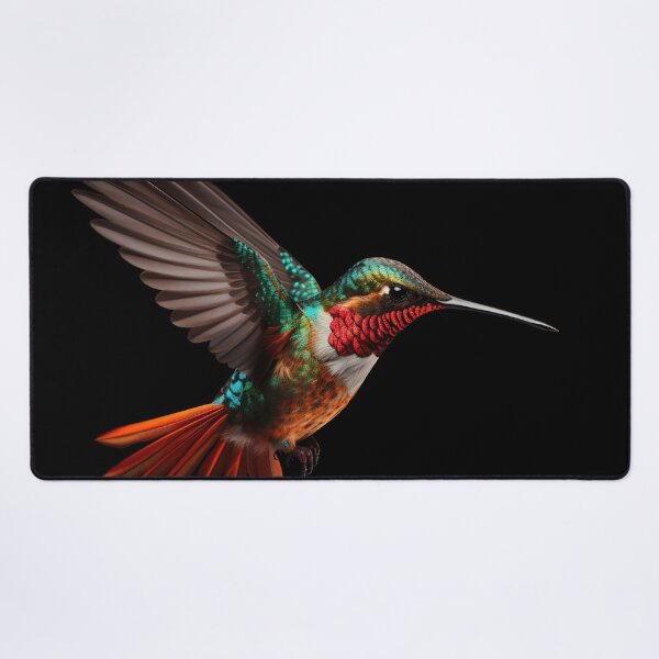 Item preview, Majestic Hummingbird in Dark Elegance designed and sold by anytka.