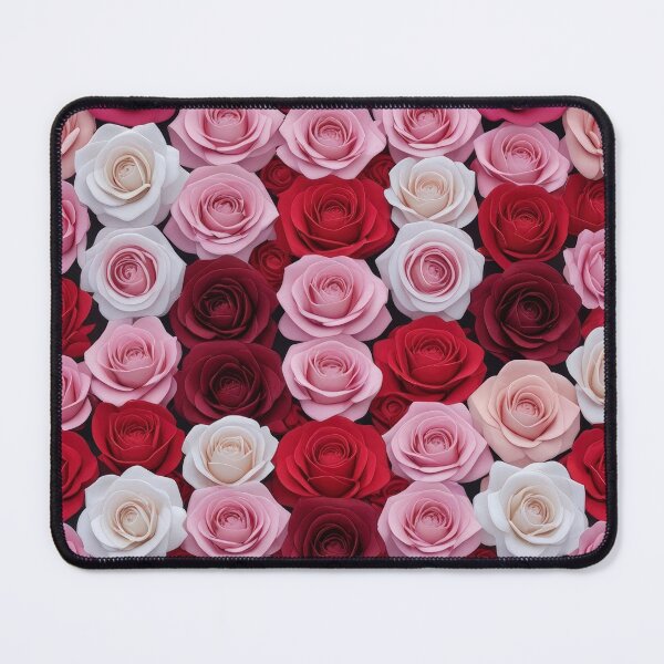Item preview, valentines art pattern Roses Flowers Design ,valentine Roses,Roses pattern,Valentines Day Pattern,valentines wallpaper designed and sold by Expressions-Sel.