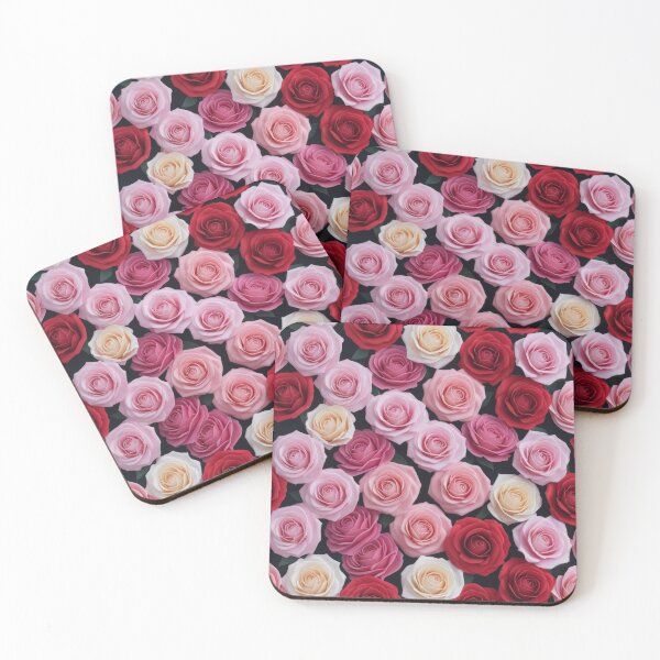 Item preview, valentines art pattern Roses Flowers Design ,valentine Roses,Roses pattern,Valentines Day Pattern,valentines wallpaper designed and sold by Expressions-Sel.