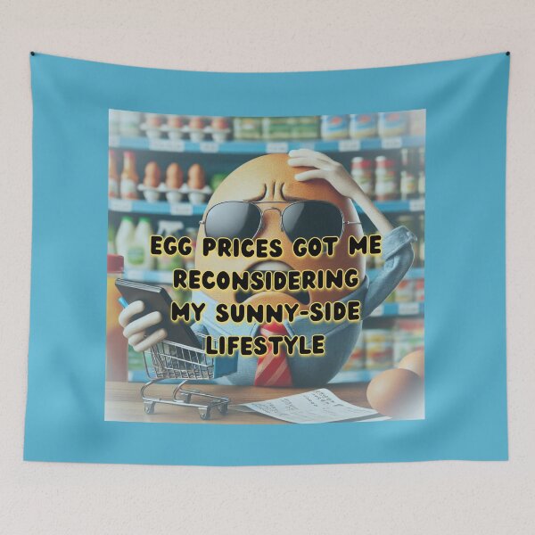 Item preview, Egg Crisis 2025 - Sunny Side Lifestyle designed and sold by nature. electrified..