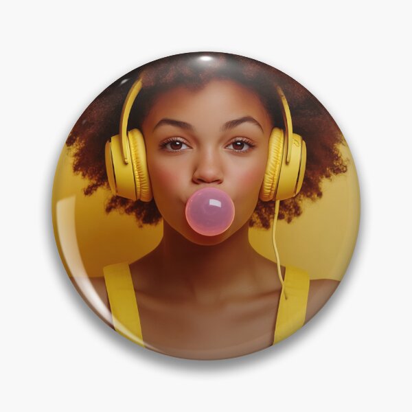 Item preview, Girl vibes with bubblegum tunes designed and sold by anytka.