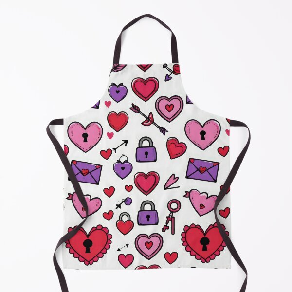 Item preview, valentines art pattern hearts with arrows and locks Design ,valentine hearts ,hearts pattern,Valentines Day Pattern,valentines wallpaper designed and sold by Expressions-Sel.