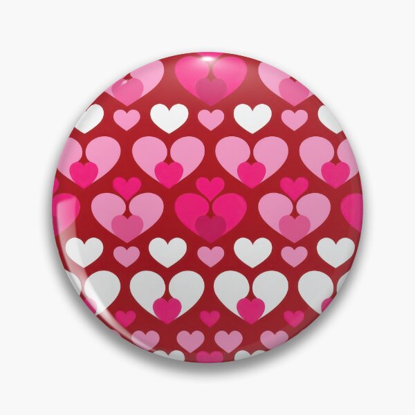 Item preview, valentines art pattern Pink and white hearts Design ,valentine hearts ,hearts pattern,Valentines Day Pattern,valentines wallpaper designed and sold by Expressions-Sel.