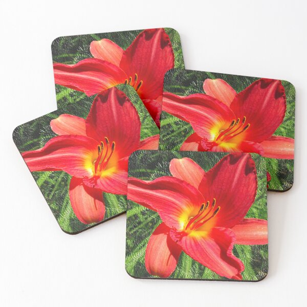 Item preview, Large Red Day Lily  designed and sold by BostonArcImage.