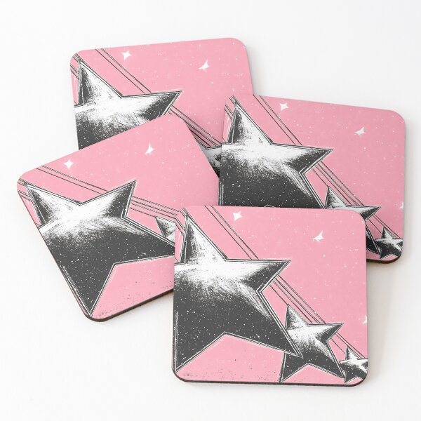 Item preview, Stars hang against a pink sky designed and sold by anytka.