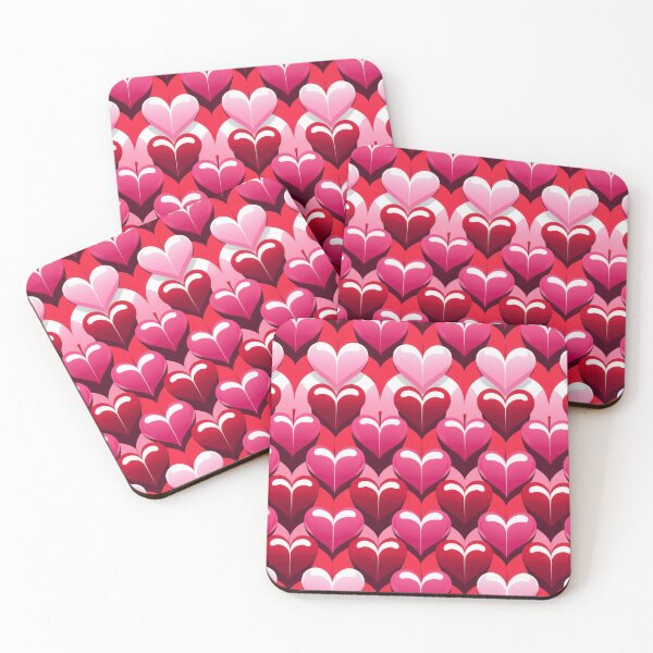 Item preview, valentines art pattern Red and Pink hearts Design ,valentine hearts ,hearts pattern,Valentines Day Pattern,valentines wallpaper designed and sold by Expressions-Sel.