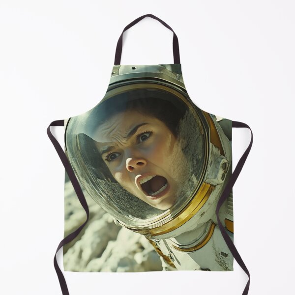 Item preview, Fearful astronaut encounters danger designed and sold by anytka.