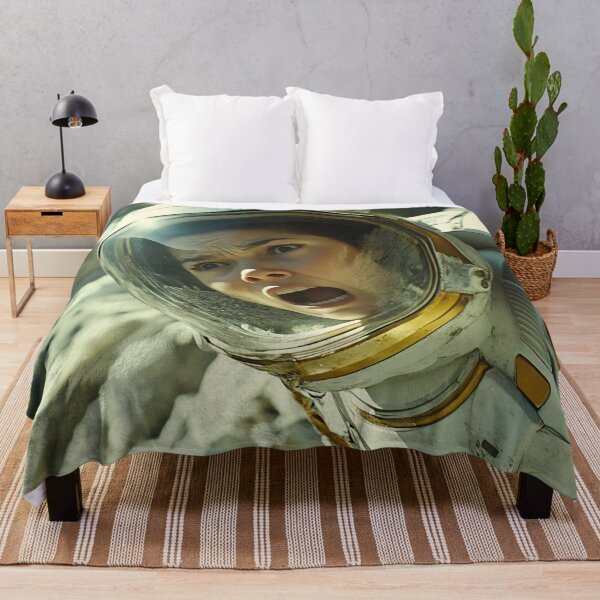 Item preview, Fearful astronaut encounters danger designed and sold by anytka.