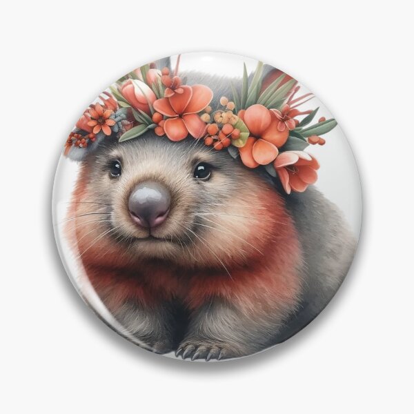 Item preview, Wombat Easter  designed and sold by HueHarbor.