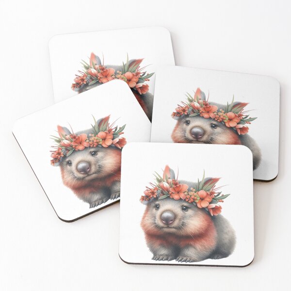 Item preview, Wombat Easter  designed and sold by HueHarbor.