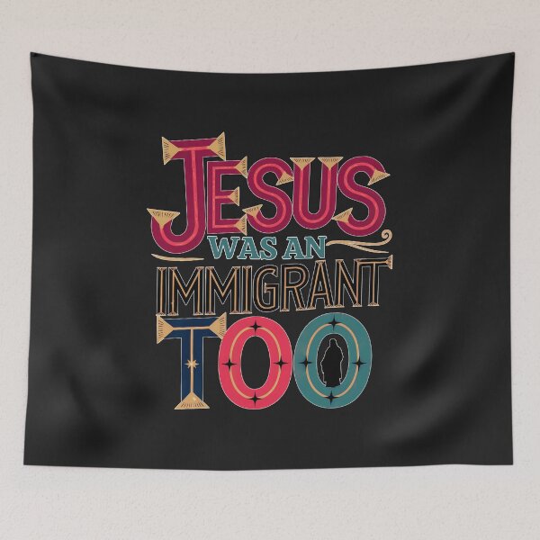 Item preview, Jesus Was An Immigrant Too: A Timeless Message of Compassion, Justice, And Inclusion designed and sold by elynne9.