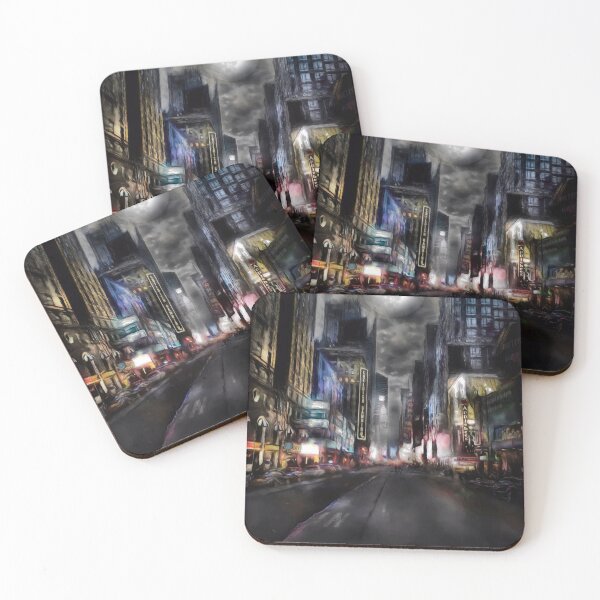 Item preview, Moon Light New York City Art Print Design designed and sold by Venturiart.