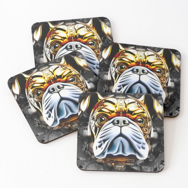 Item preview, Steampunk retro style Bulldog designed and sold by Drone-tees.