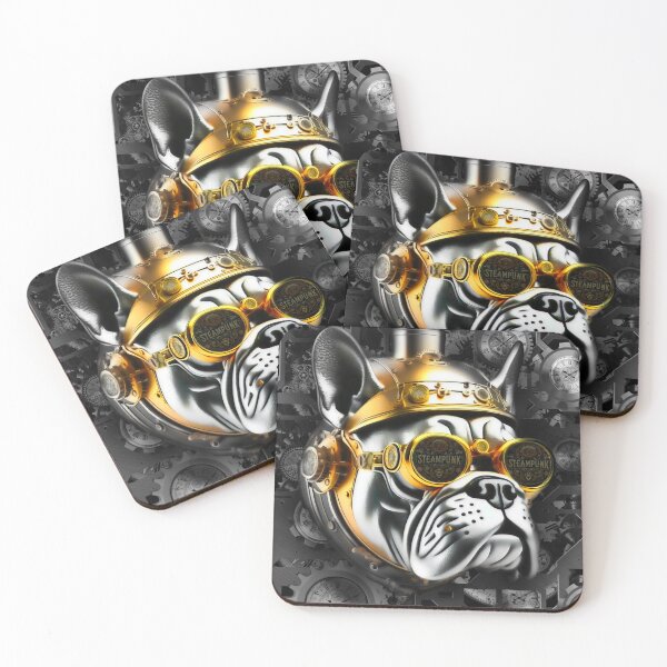 Item preview, Steampunk retro style Bulldog designed and sold by Drone-tees.