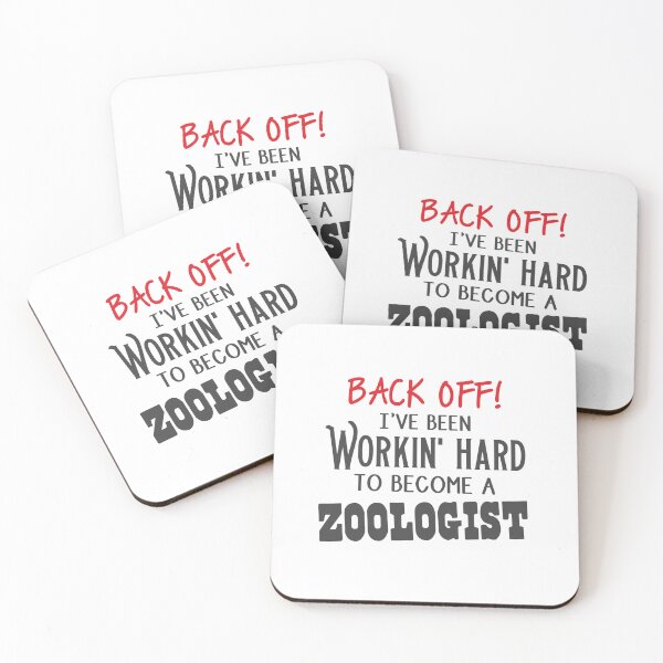 Item preview, Back off! I've been working hard to become a zoologist!  designed and sold by jazzydevil.