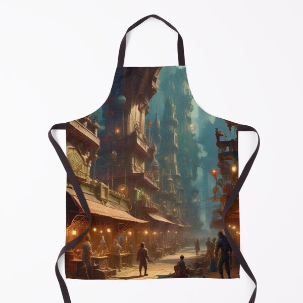 Item preview, Fantasy Town Concept 4 - Dark Fantasy Art concept designed and sold by Delerat7.