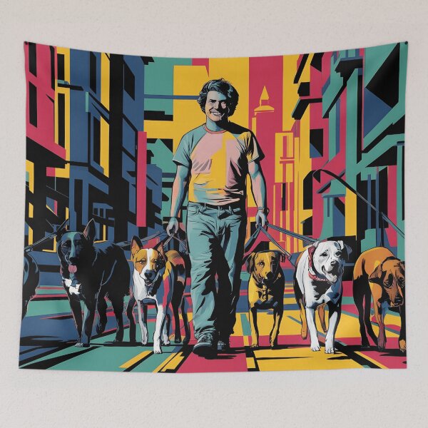 Item preview, DOG WALKER designed and sold by origingallery.