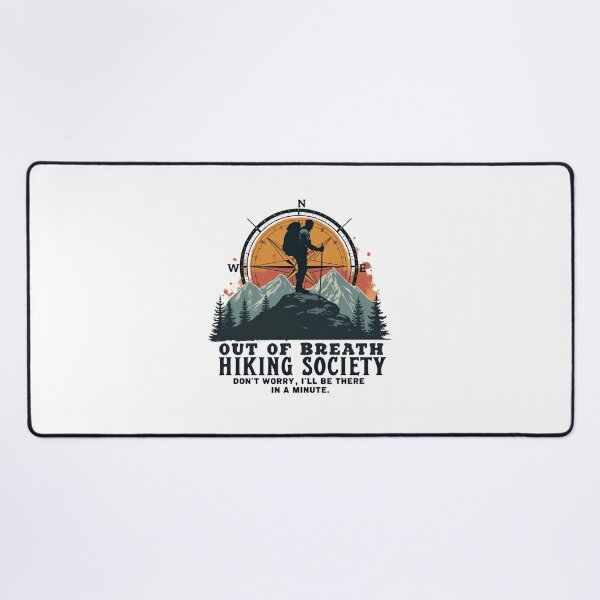 Item preview, Out of Breath Hiking Society  Funny Hiking designed and sold by ArtFromBeyond.