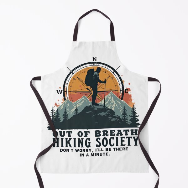Item preview, Out of Breath Hiking Society  Funny Hiking designed and sold by ArtFromBeyond.