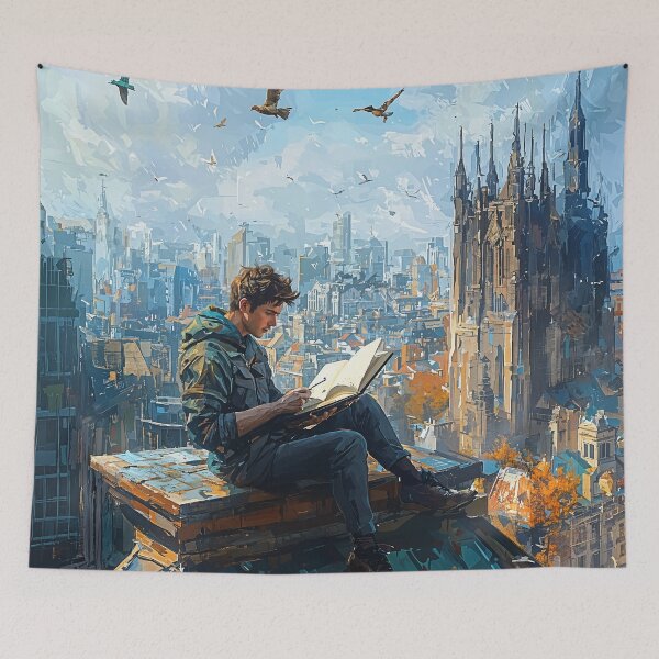 Item preview, Elevated Perspectives: The Solitude of Knowledge designed and sold by oanaunciuleanu.