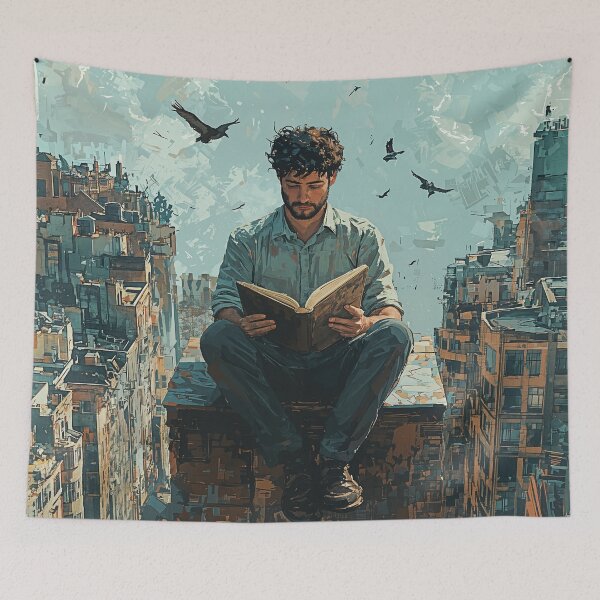 Item preview, Elevated Perspectives: The Solitude of Knowledge designed and sold by oanaunciuleanu.