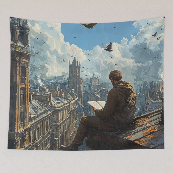 Item preview, Elevated Perspectives: The Solitude of Knowledge designed and sold by oanaunciuleanu.