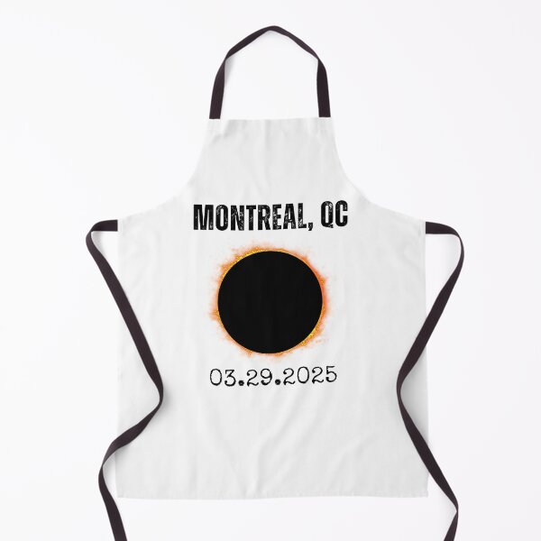 Artikelvorschau, Montreal, QC Sonnenfinsternis 2025 29.03.25 Astronomie-Fans entworfen und verkauft von snowry.