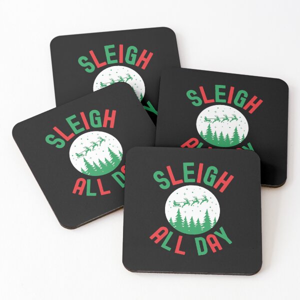Item preview, Sleigh all day funny Christmas humor Santa sleigh designed and sold by snowry.