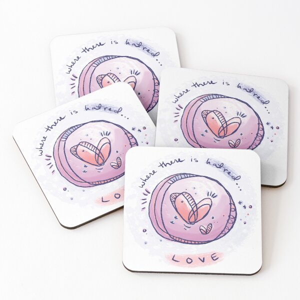 Item preview, where there is hatred, love designed and sold by dimsdoodles.