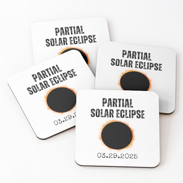 Item preview, Partial Solar Eclipse 2025 03.29.25 astronomy fans designed and sold by snowry.