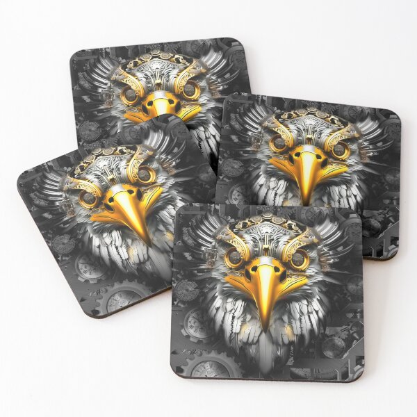 Item preview, Steampunk retro style Eagle Bird of prey designed and sold by Drone-tees.