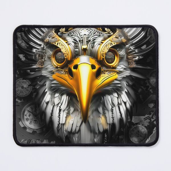 Item preview, Steampunk retro style Eagle Bird of prey designed and sold by Drone-tees.