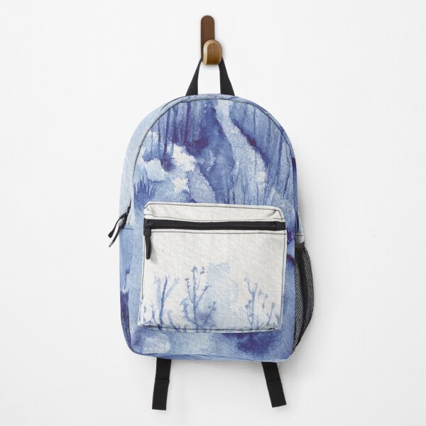 Item preview, Forest Wetlands in Misty Blue Watercolor designed and sold by The Elderberry Blossom.