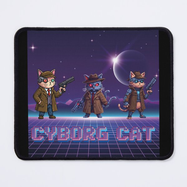 Item preview, Cyborg Cat designed and sold by browncis1shop.