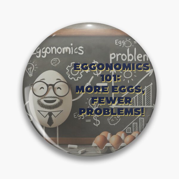 Item preview, Egg Crisis 2025 - Eggonomics 101 designed and sold by nature. electrified..