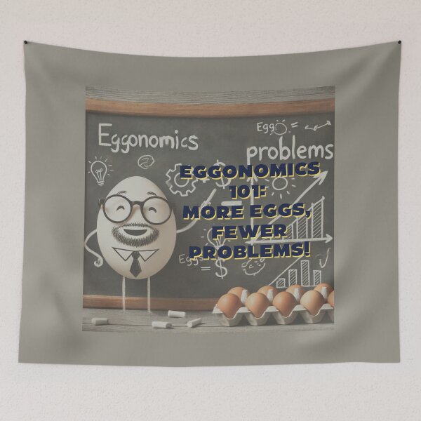 Item preview, Egg Crisis 2025 - Eggonomics 101 designed and sold by nature. electrified..