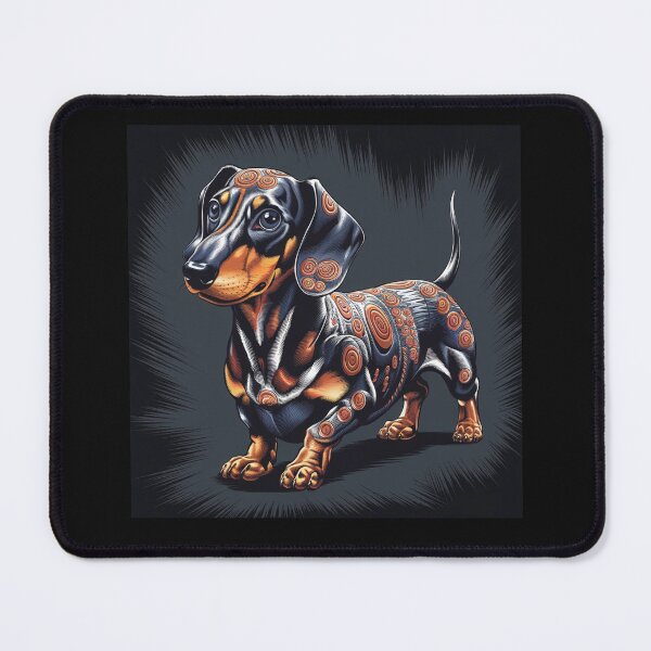 Item preview, A small but brave dachshund with a beautiful muzzle designed and sold by Peters50.
