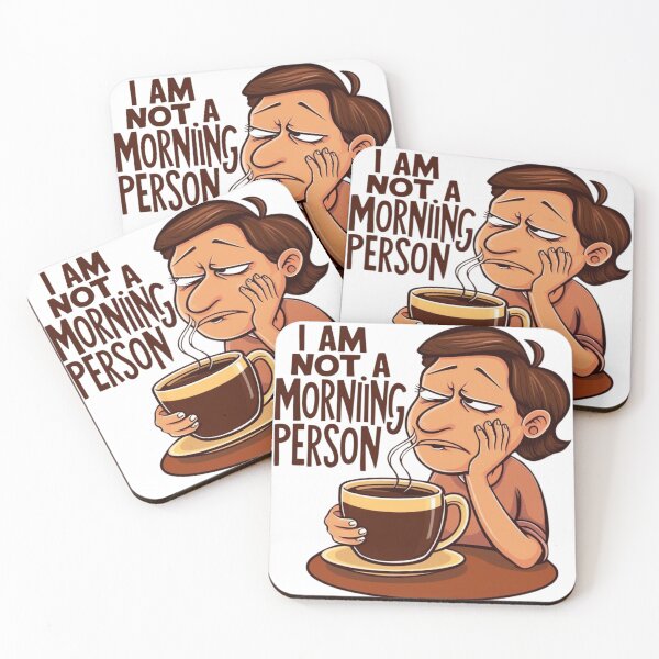 Item preview, Not a morning person designed and sold by Juraclee.