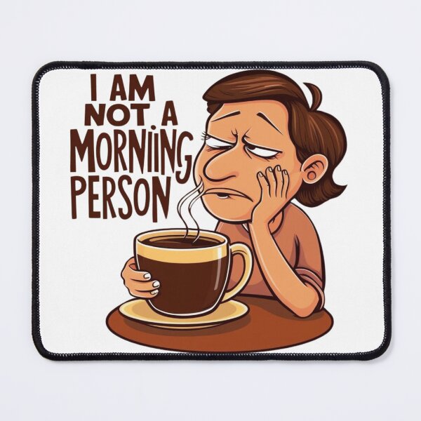 Item preview, Not a morning person designed and sold by Juraclee.