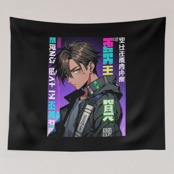 Item preview, Anime Boy designed and sold by ArtCraftLab.