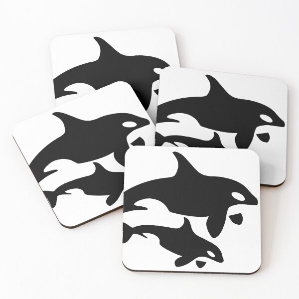 Item preview, Vintage SeaWorld Orlando Inspired Killer Whales designed and sold by LovetteWorks.