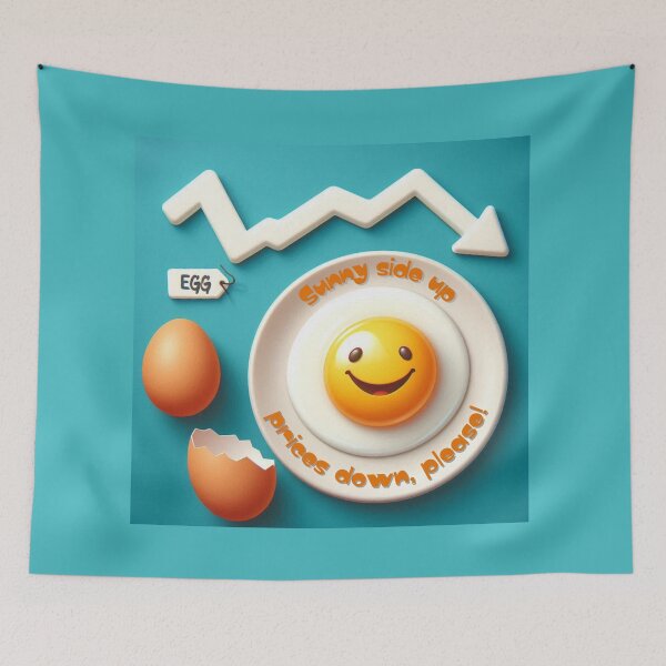 Item preview, Egg Crisis 2025 - Sunny Side up... designed and sold by nature. electrified..