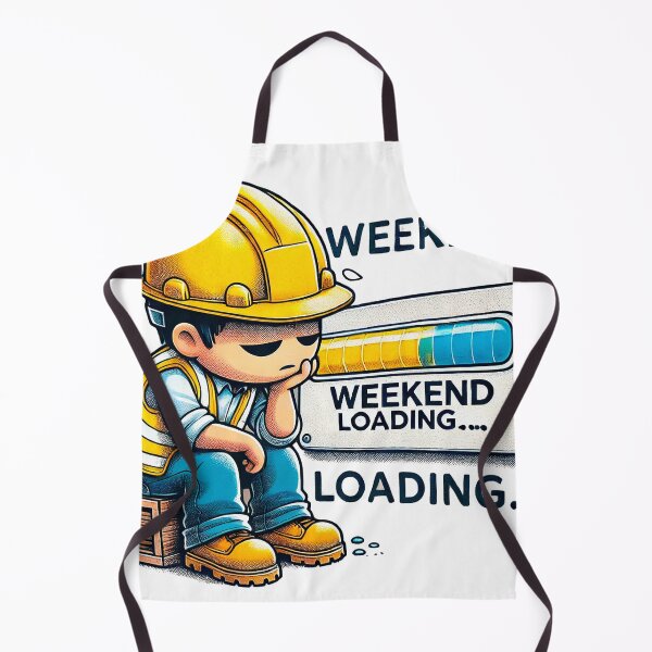 Item preview, Weekend Loading… | Funny Construction Worker T-Shirt & Gifts designed and sold by MasterStyleXL.