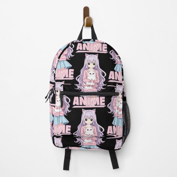 Item preview, Anime girl with cat designed and sold by MaveArts.