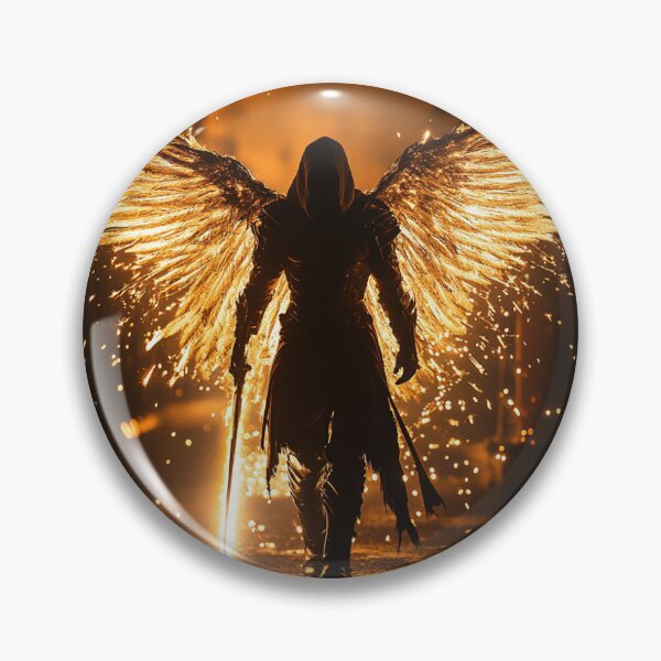 Item preview, Badass Angel Dude with a Sword designed and sold by JacobSmithClo.