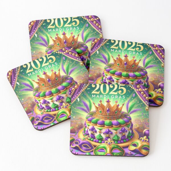 Item preview, Mardi Gras Fancy King Cake designed and sold by ProsperoT.