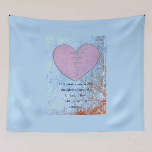 Item preview, Woven Together Heart Art designed and sold by Sharon Cummings Art.
