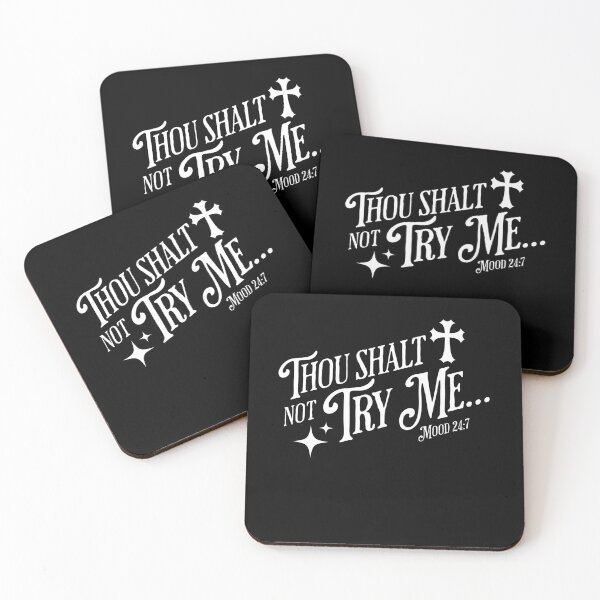 Item preview, Thou Shalt Not Try Me designed and sold by DansDZigns.